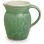 ExklusiveLane Jadegrüne Keramik Milch- und Wasserkanne (Werkstattkeramik) - Carafes & Pitchers Jars & Containers Küchenaufbewahrung