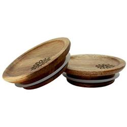 Acacia Wooden Lid for Weck and/or Oui Jars, Single, (1 Piece)