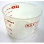 Asvel 7509 Rice Container Bin with Pour Spout Plastic Clear 2KG
