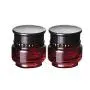 TOPWEL 2PCS 50ML(1.7 OZ) Wine Red Glass Empty Refillable Cosmetic Cream Jar Pot Bottle Container (A#) TOPWEL 2PCS 50ML(1.7 OZ) Wine Red Glass Empty Refillable Cosmetic Cream Jar Pot Bottle Container (A#)