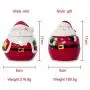 Yagaga Zucker Salz Pfeffer Gewürzbehälter, Weihnachts Keramik Gewürzbehälter Weihnachts Küchen Dekoration, Kreativer Weihnachtsmann Keramik Behälter (Geschenk)