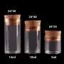 Bouteilles et Flacons de Rangement | Tubes à essai de 5ml/10ml/12ml avec Bouchon en Verre | Petits Flacons en Verre pour Travail Manuel, 50 pièces Bouteilles et Flacons de Rangement | Tubes à essai de 5ml/10ml/12ml avec Bouchon en Verre | Petits Flacons en Verre pour Travail Manuel, 50 pièces