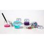 5-Piece Mini Glass Storage Jar with Lid for DIY Art Craft Tiny 1.7 Ounce