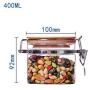 2 Pièces Pots de Rangement en Verre pour Cuisine, Boîtes en Verre avec Couvercles, Étanches, Pots en Verre de Plusieurs Tailles pour Sucre, Café, Biscuits, Riz, Ingrédients de Boulangerie 2 Pièces Pots de Rangement en Verre pour Cuisine, Boîtes en Verre avec Couvercles, Étanches, Pots en Verre de Plusieurs Tailles pour Sucre, Café, Biscuits, Riz, Ingrédients de Boulangerie