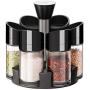 DYFYMX sugar bowl with lid Spice jar, glass jar, jar with lid, spice storage box, glass storage jar oil container for kitchen