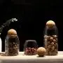Creative Kitchen Tea Storage Bottles Glass Candy Jars With Cork Lid Spices Sugar Coffee Container Receive Organizer Cans,1200Ml Creative Kitchen Tea Storage Bottles Glass Candy Jars With Cork Lid Spices Sugar Coffee Container Receive Organizer Cans,1200Ml