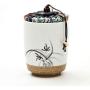 Small Size Storage Bottles And Jars Ceramic Tea Canister Caddy Handpainted Teacup Ceramic Tea Accessories,Tea Caddies,Style D