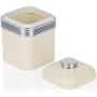 Swan SWKA1020CN Set of 3 Retro Storage Canisters, Cream