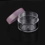 Beautyflier 6Pcs 5Gram Empty Clear Plastic Cosmetic Containers Tiny Makeup Sample Packing Travel Bottle Pot Jars with Lids