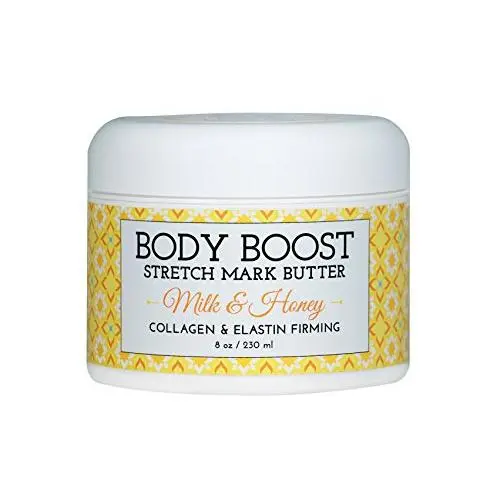 Crème Body Boost Lait & Miel pour Marques d'Épaules 8 oz. – Traite les Marques d'Épaules et les Cicatrices – Sûre pour la Grossesse et l’Allaitement – Sans Allergènes Crème Body Boost Lait & Miel pour Marques d'Épaules 8 oz. – Traite les Marques d'Épaules et les Cicatrices – Sûre pour la Grossesse et l’Allaitement – Sans Allergènes