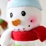 RUJFISH Christmas Storage Bin Candy Jar Cookie and Gift Container Bottle Jar Snowman Santa Clause Design for Cookie Treats and Chocolate Decorative RUJFISH Christmas Storage Bin Candy Jar Cookie and Gift Container Bottle Jar Snowman Santa Clause Design for Cookie Treats and Chocolate Decorative