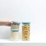 Brabantia Stackable Glass Food Storage Containers, Set of 3