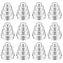 48 PCS Round Aluminum Cans Containers, Screw Lid Metal Storage Tins for Kitchen, Office, Candles, Candies, Small Crafts Slide Lid Spice jars (Mixed Sizes)