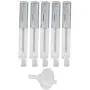 Pomeat 10pcs 10ml Empty Lip Gloss Tube Containers with 2 Funnel and 10 Rubber Stoppers for Lip Samples DIY Cosmetics Pomeat 10pcs 10ml Empty Lip Gloss Tube Containers with 2 Funnel and 10 Rubber Stoppers for Lip Samples DIY Cosmetics