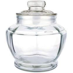 JiangYuenly&12 Octagonal Glass Candy Jar Dried Fruit Storage Bottle, Kitchen Seasoning Storage Transparent Jar (Capacity : 950ml)