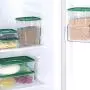 Boîte de Rangement Alimentaire SD Beauty&More 17 Pièces – Conserve Fraîcheur, Contenants Réfrigérateur, Organisateur de Cuisine, Pots à Graines, Bouteilles (Style 01) Boîte de Rangement Alimentaire SD Beauty&More 17 Pièces – Conserve Fraîcheur, Contenants Réfrigérateur, Organisateur de Cuisine, Pots à Graines, Bouteilles (Style 01)