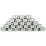 Vivaplex, 25, Aluminum, 10 Gram, Tin Jars with Lids