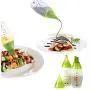 Pinceau à Huile JUSTDOLIFE Multi-fonction avec Bouteille d'Huile Silicone Alimentaire Créatif - Brosses à Huile Multifonctionnelles.