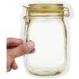 PROGLEAM Storage & Organization, Food Storage Preserving Bag Mason Bottle Jars Children Biscuit Snack Container, L