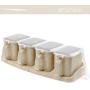 Kitchen Seasoning Box Plastic Seasoning Jar Set Household Seasoning MSG Storage Box Salt Tank Seasoning Tank Seasoning Box Jars,PINK3