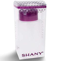 SHANY Cosmetics Genie of a Bottle Push-top Liquid Dispenser with Snap Flip Top, 5.4 oz. - For Travel Makeup, Skin Care and Nail Products
