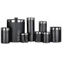 Premier Housewares Liberty Biscuit Canister - Black