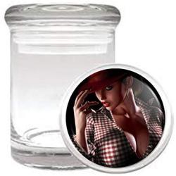 Cow Girl Sexy Medical Odorless Glass Jar