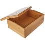Alessi Officina All- Purpose Box, Bamboo Brown, 32.7 x 24.7 x 8.8 cm
