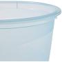 Keeper &quotMia Polar Round Freeze Food Box, Blue, 0.8 Litre, 4-Piece