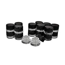 BonBon 20pcs 5ml Glass Storage Jar with Childproof Cap