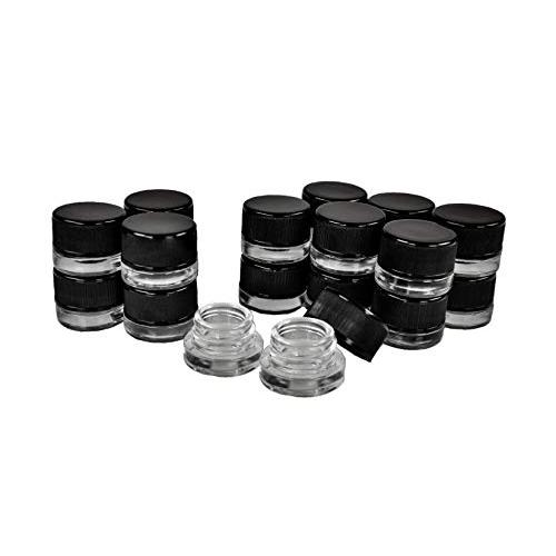 BonBon 20pcs 5ml Glass Storage Jar with Childproof Cap