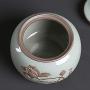 Cereal Containers Ceramic Canister,Lidded Containers (color : A, Size : M)