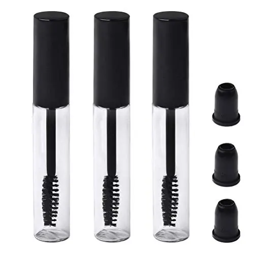 Pengxiaomei 3 pcs Empty Mascara Tube, 10ML Eyelash Cream Container Bottle With Eyelash Wand for DIY Mascara Container Pengxiaomei 3 pcs Empty Mascara Tube, 10ML Eyelash Cream Container Bottle With Eyelash Wand for DIY Mascara Container