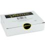 Vivaplex, 12, Amber, 15 ml, Round Glass Jars, with Inner Liners and black Lids