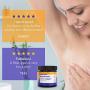 Golden Sky Naturals All Natural Deodorant Cream with Lavender Essential Oil for Sensitive Skin, Deodorant without Aluminum and Parabens, 2 ounce