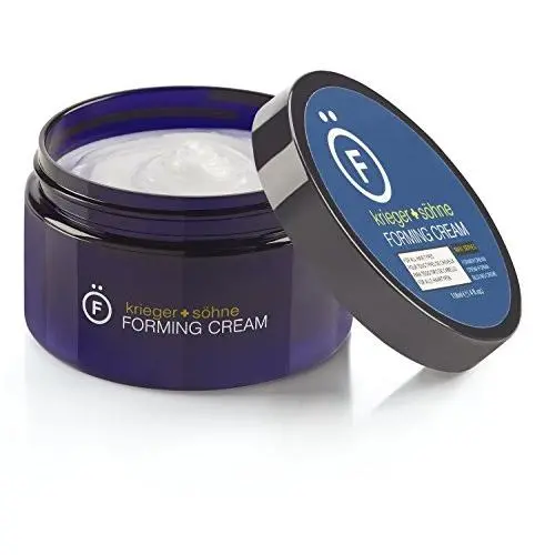 Premium Formulierungscreme für Männer – 4oz Glas – K+S Salon Qualität Haarpflege für langes & kurzes Haar – Natürlicher mattes Finish & Medium Halt – Große 4oz Größe