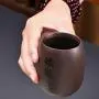 Cereal Containers Mini Sealed Ceramic Tea Can, Kitchen Moisture Storage Tank Containers (Size : R)