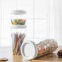Plastic Sealed Jars, Kitchen Household Grain Storage Tanks, Storage Of Spices Oatmeal/Pasta/Beans