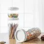 Plastic Sealed Jars, Kitchen Household Grain Storage Tanks, Storage Of Spices Oatmeal/Pasta/Beans Plastic Sealed Jars, Kitchen Household Grain Storage Tanks, Storage Of Spices Oatmeal/Pasta/Beans
