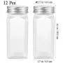 Bouteilles vides carrées 4oz pour épices, herbes et petits articles – 12 pièces BestonZon. Bouteilles vides carrées 4oz pour épices, herbes et petits articles – 12 pièces BestonZon.