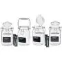Mason Craft & More Food Storage Collection- Leak Proof Glass Container BPA Free Plastic Locking Lid, 4 Pack of 1.38 Liter Food-on-the-Go Clamp Jar with Handle Mason Craft & More Food Storage Collection- Leak Proof Glass Container BPA Free Plastic Locking Lid, 4 Pack of 1.38 Liter Food-on-the-Go Clamp Jar with Handle