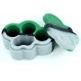 3-Pack Small Cloud Silicone Storage Container Multi Color by X-Value