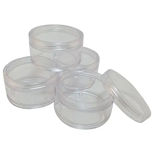 30 Gramm Klare Kosmetikbehälter Kunststoffschale (Pack von 25)
