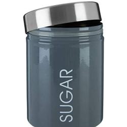 Premier Housewares Liberty Sugar Canister - Grey