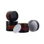 3 Pièces de Bouteilles Rondes en Verre Ambre de 10ml avec Récipients Intérieurs et Couvercles Noirs pour Cosmétiques et Crèmes Visage Crème Laitueuse 3 Pièces de Bouteilles Rondes en Verre Ambre de 10ml avec Récipients Intérieurs et Couvercles Noirs pour Cosmétiques et Crèmes Visage Crème Laitueuse