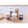 JIAFZ Storage Box Kitchen Moisture Proof Moisture Proof Plastic Sealed Jar Storage Tank Food Storage Box Four Pieces