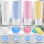 Travel Bottles, TSA Approved Travel Bottles Set, 2.9 oz Leak Proof Travel Size Containers, Travel Shampoo And Containers For Toiletries Bottles, Perfect for Business or Personal Travel, Fun Outdoors