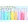 Bouteilles vides de maquillage Macaron en plastique 30ml (6 pièces) - Pompe pour lotion, conteneur portable pour cosmétiques, soins du visage, nettoyant facial, flacons d'émulsion, distributeur d'huile essentielle (Couleur aléatoire).