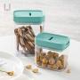 Food Storage Containers With Lids, Stackable Pantry Cereal Flour Containers, Airtight Food Container, Keeps Food Fresh And Dry