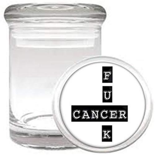 @#$% Cancer Medical Odorless Glass Jar